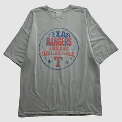 Gray Texas Rangers MLB 2000s T-shirt