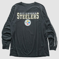 Team Edition Apparel 2000s Long Sleeve T-shirt - Pittsburgh Steelers T-shirts
