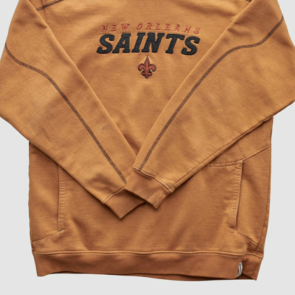 2000s Hooded Pullover Sweatshirt - New Orleans Saints Pullover