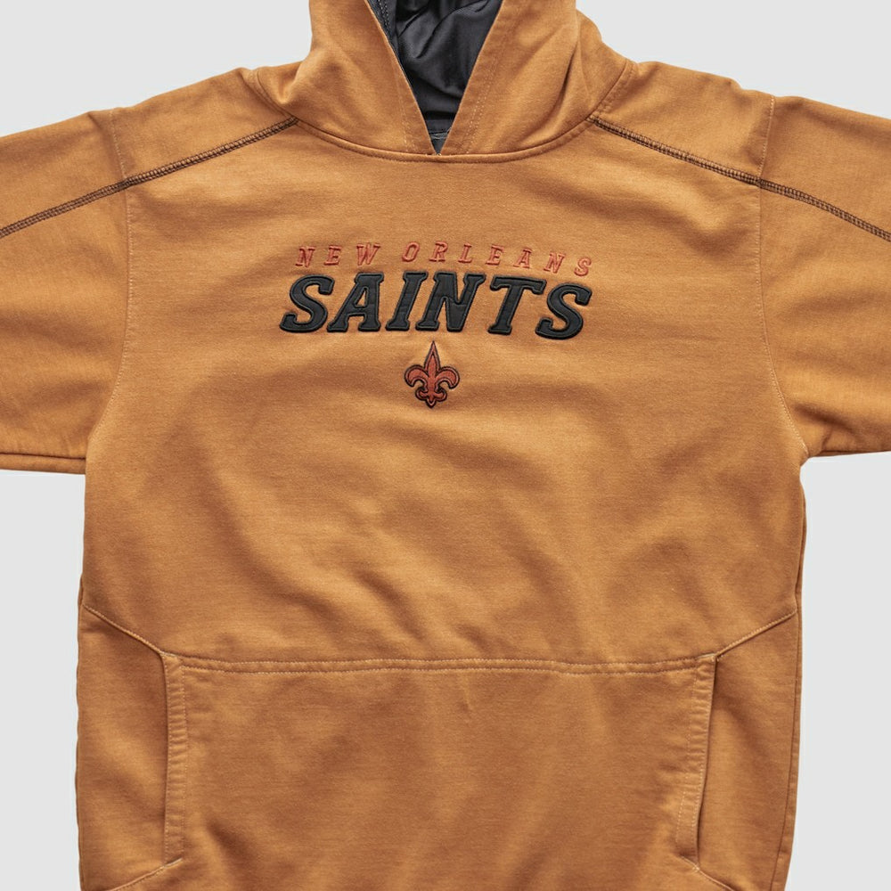 2000s Hooded Pullover Sweatshirt - New Orleans Saints Pullover