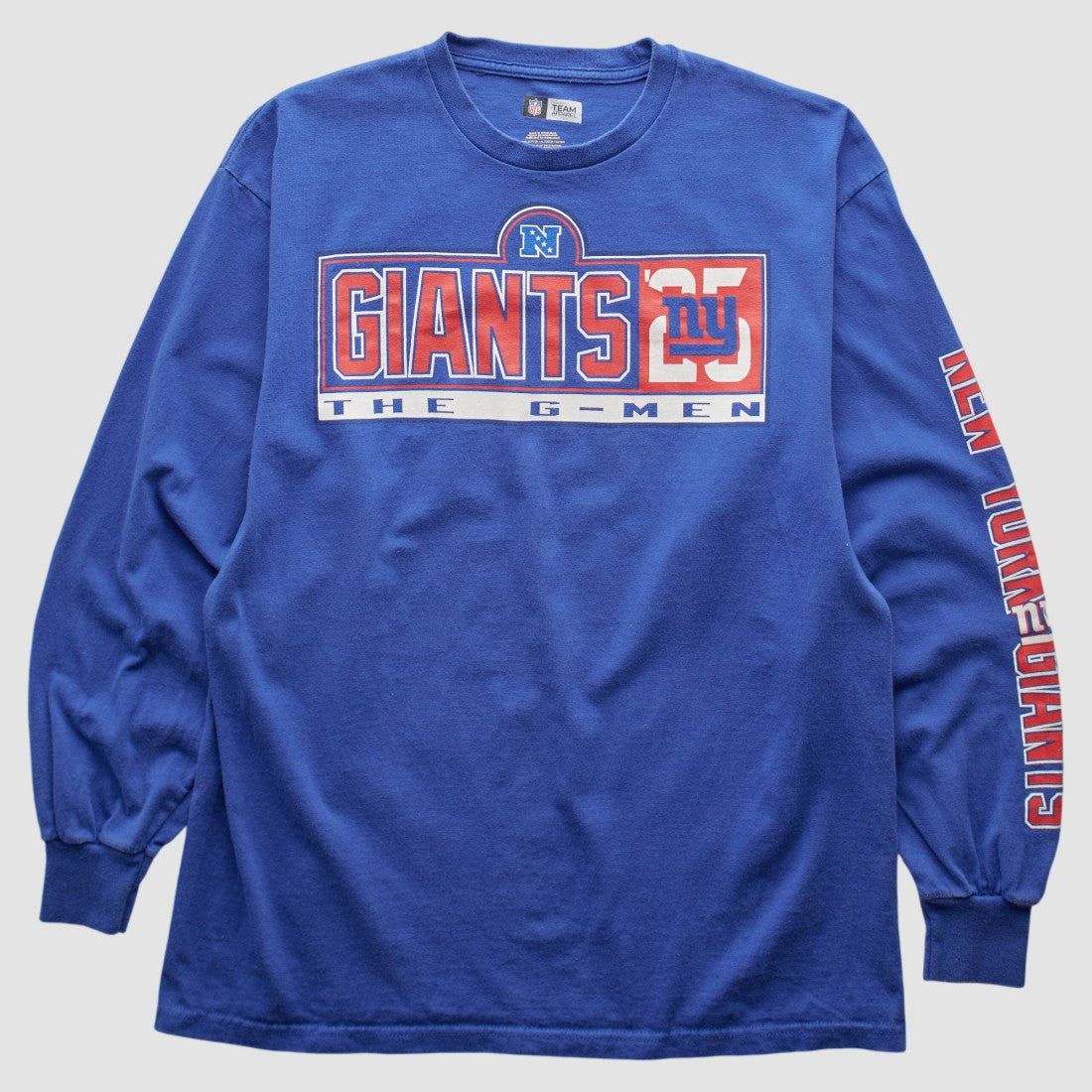 NFL 2000s Long Sleeve T-shirt - New York Giants T-shirts