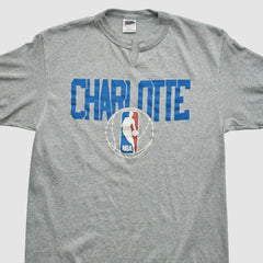 Vintage Charlotte Hornets Trench 90s T-shirt
