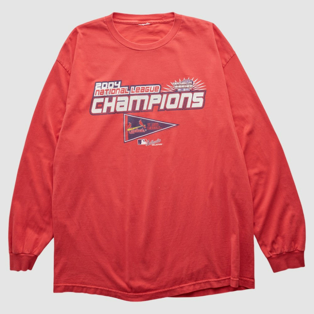 Red St. Louis Cardinals 2004 Long Sleeve T-shirt