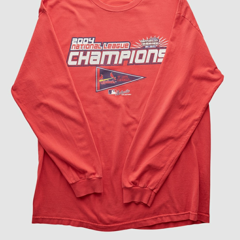 Red St. Louis Cardinals 2004 Long Sleeve T-shirt