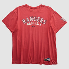 Red Texas Rangers Nike 2000s T-shirt