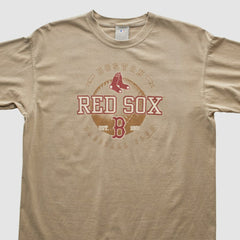 Tan Boston Red Sox Genuine Merchandise 2000s T-shirt