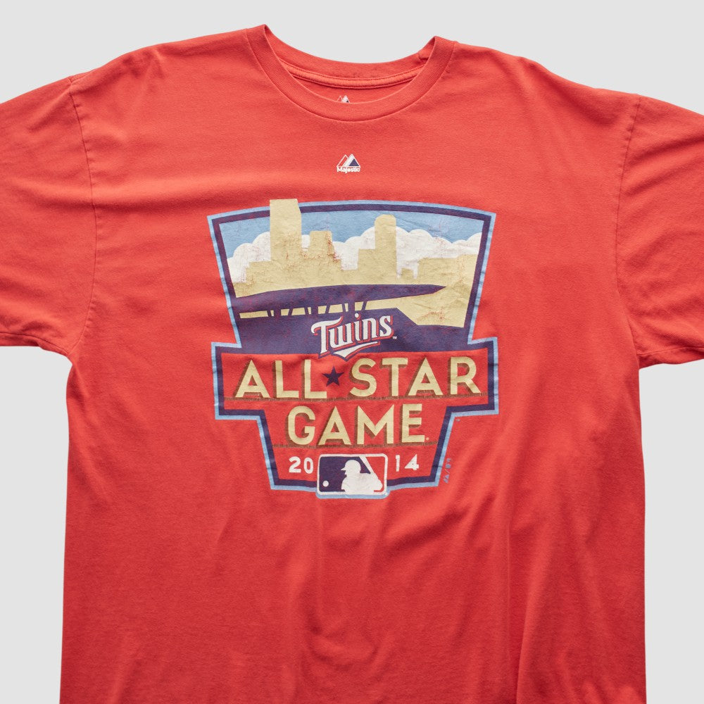 Red Minnesota Twins Majestic 2014 T-shirt