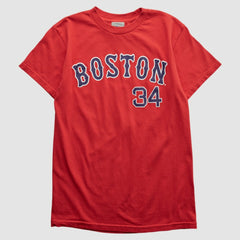 Red Boston Red Sox Genuine Merchandise 2000s T-shirt