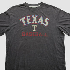 Dark Heather Gray Texas Rangers MLB 2000s T-shirt