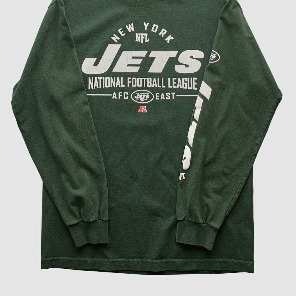 Team Edition Apparel 2010s Long Sleeve T-shirt - New York Jets T-shirts