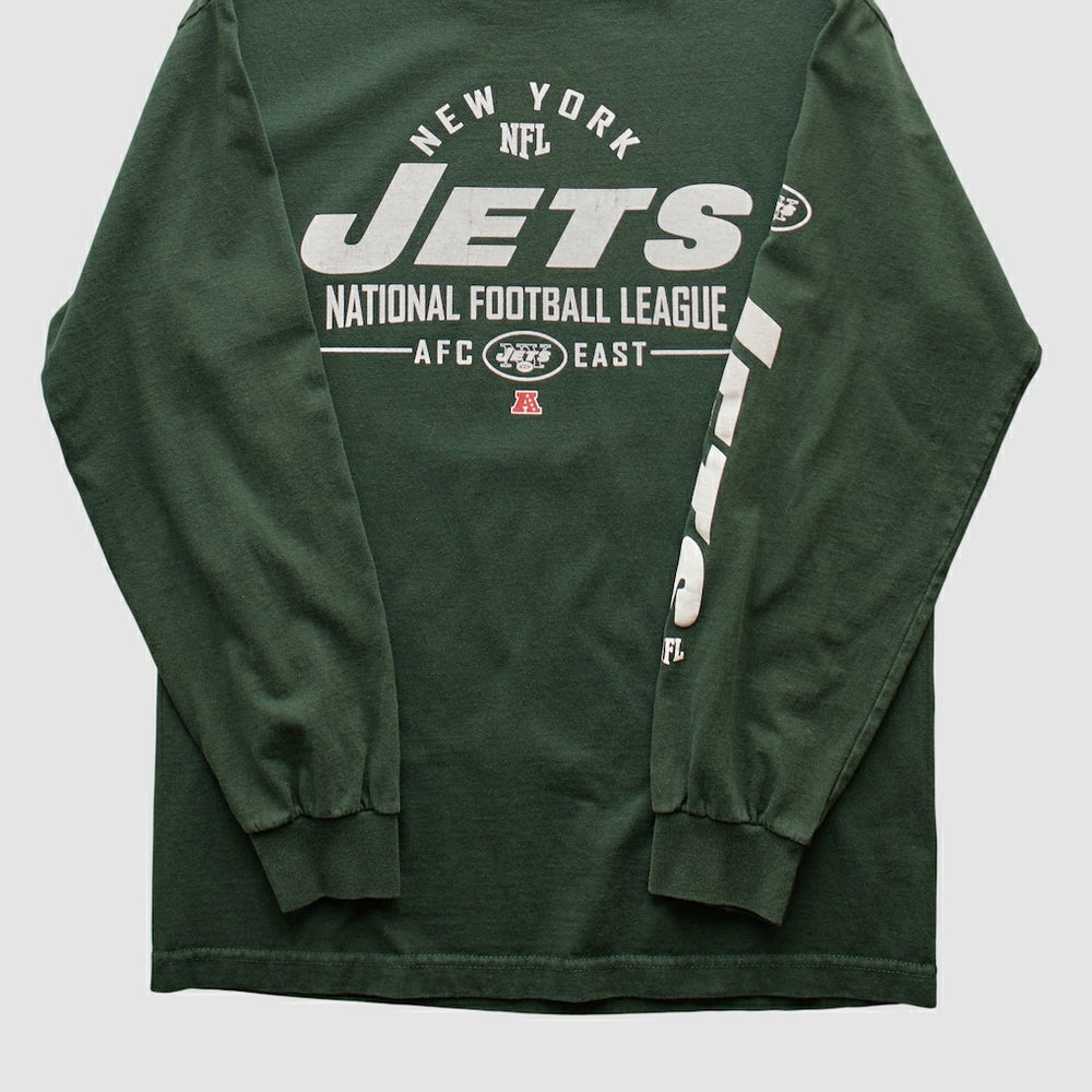 Team Edition Apparel 2010s Long Sleeve T-shirt - New York Jets T-shirts