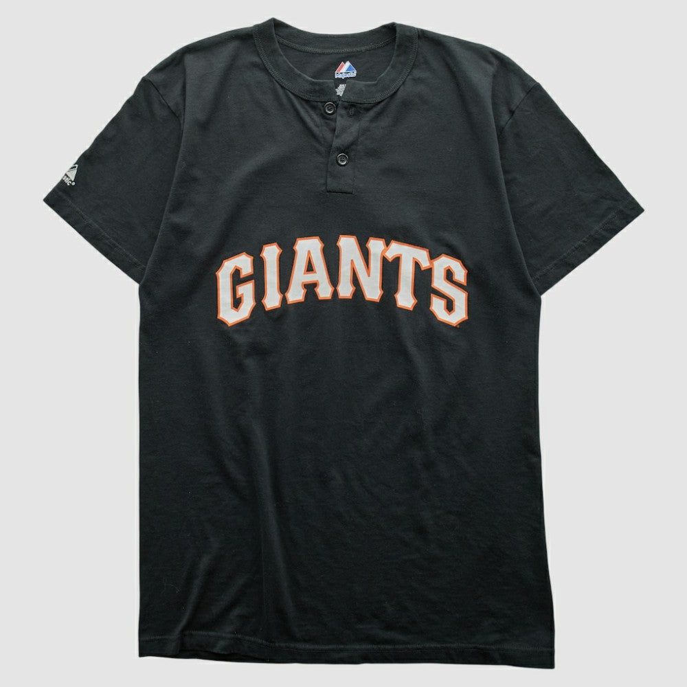 Black San Francisco Giants Majestic 2000s T-shirt