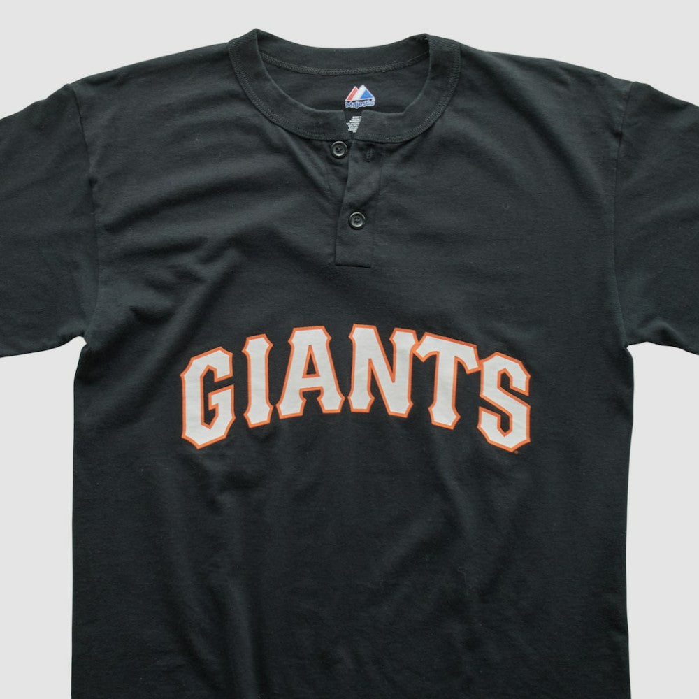 Black San Francisco Giants Majestic 2000s T-shirt