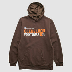 Reebok 2000s Hooded Pullover Sweatshirt - Cleveland Browns Pullover