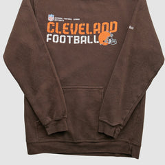 Reebok 2000s Hooded Pullover Sweatshirt - Cleveland Browns Pullover