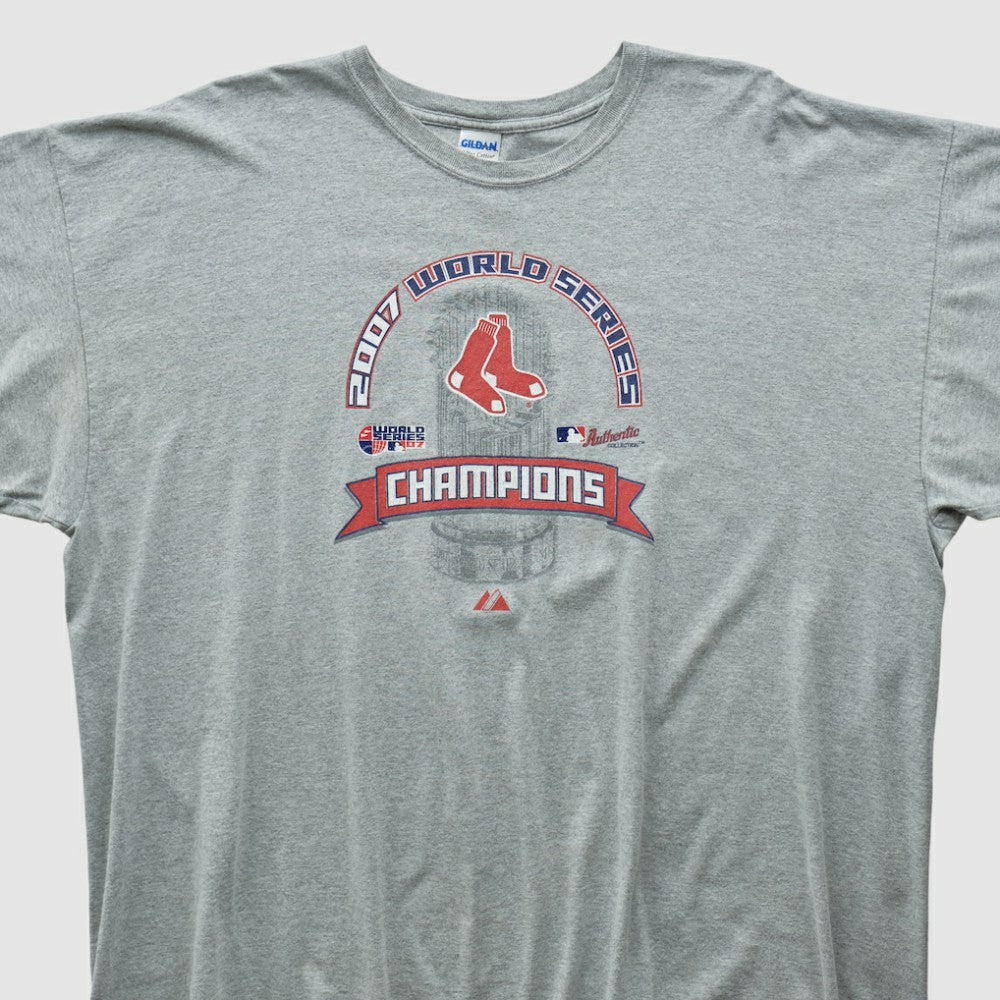 Heather Gray Boston Red Sox Gildan 2007 T-shirt