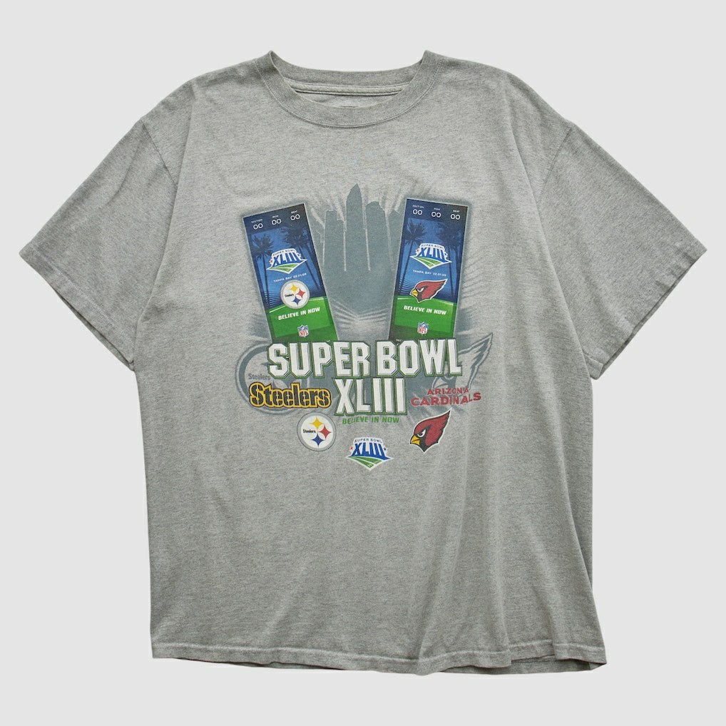 NFL Super Bowl XLIII NFL 2009 T-shirt - Pittsburgh Steelers T-shirts