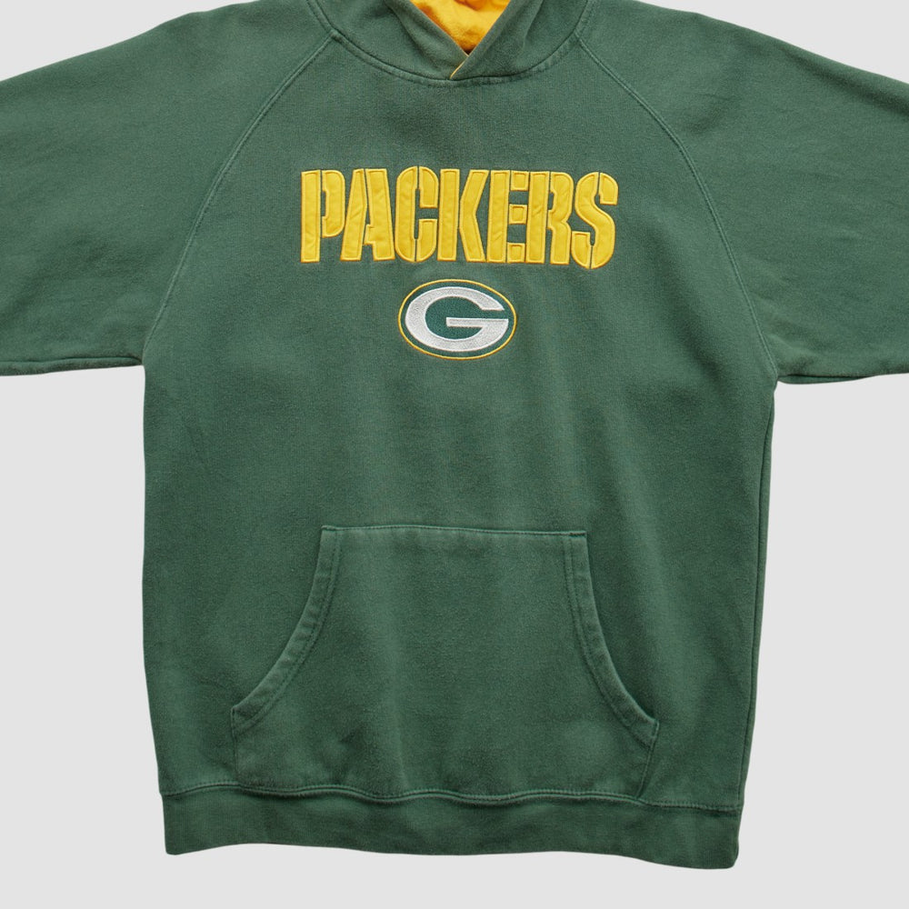 Reebok 2000s Hooded Pullover Sweatshirt - Green Bay Packers Pullover