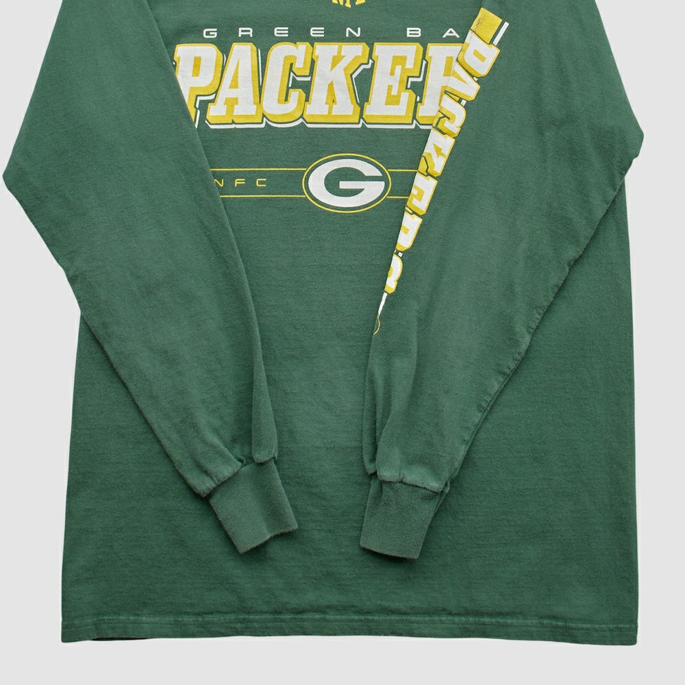 Team Edition Apparel 2000s Long Sleeve T-shirt - Green Bay Packers T-shirts