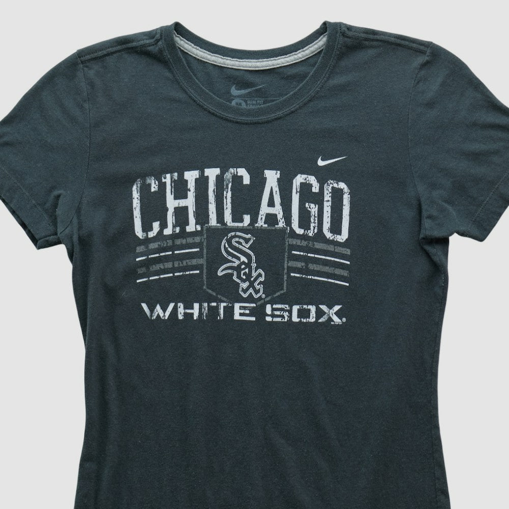 Black Chicago White Sox Nike 2010s T-shirt