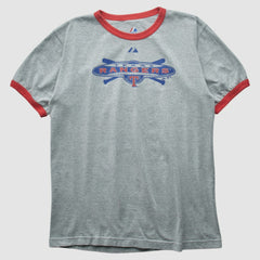 Heather Gray Texas Rangers Majestic 2010 T-shirt