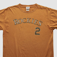 Orange Colorado Rockies Lee Apparel 2000s T-shirt