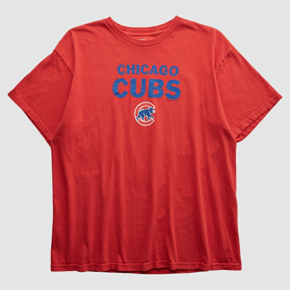Red Chicago Cubs MLB 2000s T-shirt