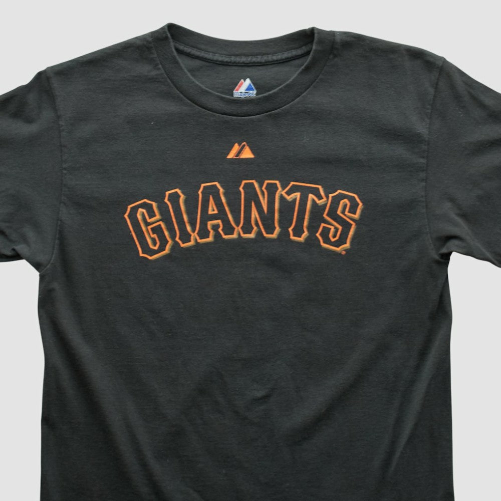 Black San Francisco Giants Majestic 2009 T-shirt