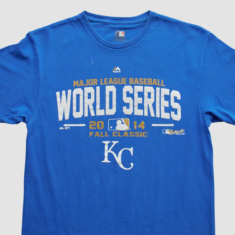 Blue Kansas City Royals Majestic 2014 T-shirt