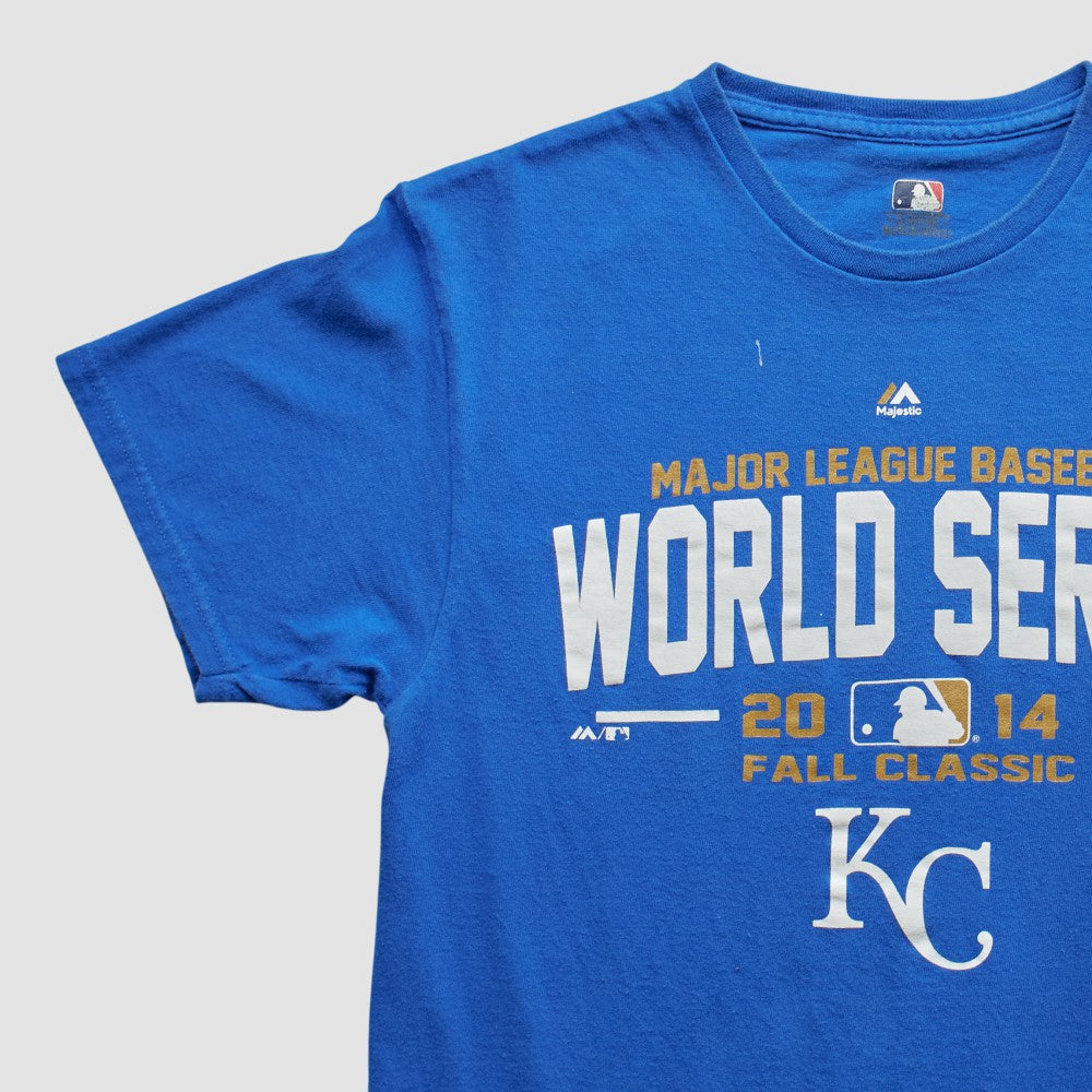 Blue Kansas City Royals Majestic 2014 T-shirt