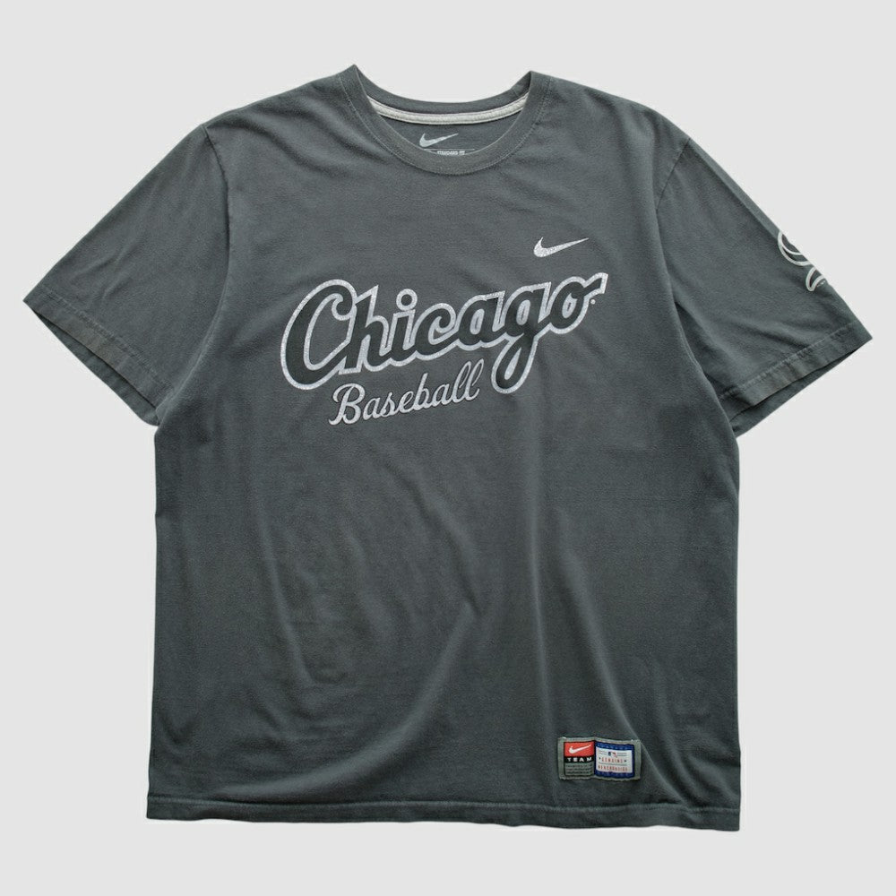 Charcoal Chicago White Sox Nike 2010s T-shirt
