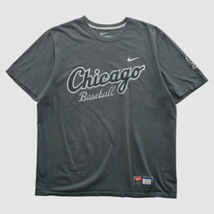 Charcoal Chicago White Sox Nike 2010s T-shirt