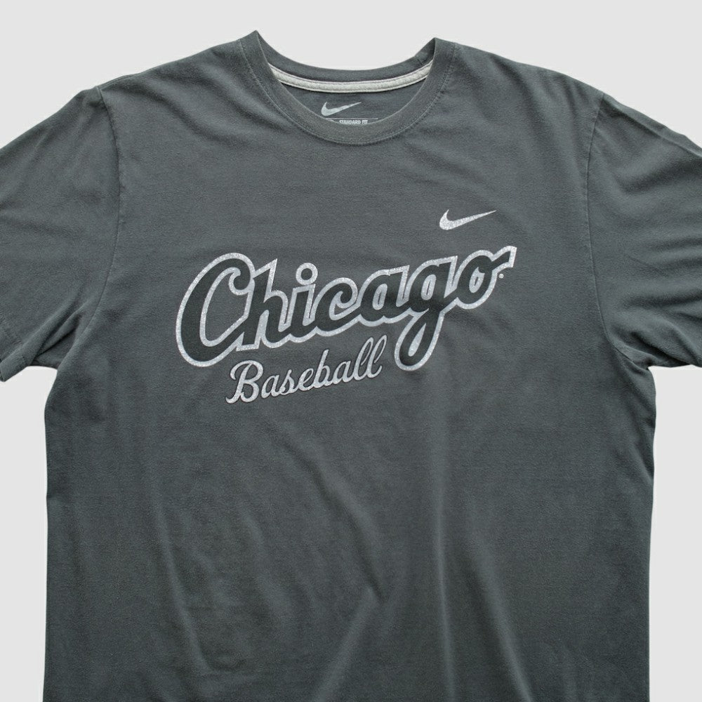 Charcoal Chicago White Sox Nike 2010s T-shirt