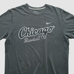 Charcoal Chicago White Sox Nike 2010s T-shirt