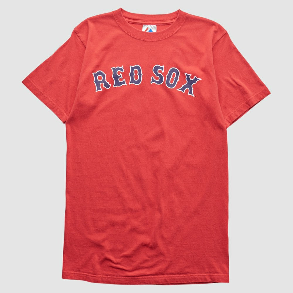 Red Boston Red Sox Majestic 2000s T-shirt