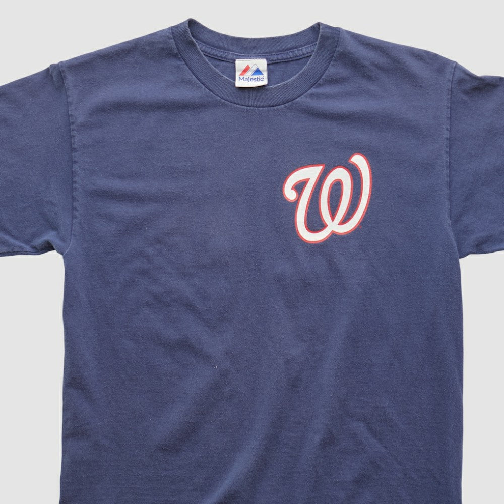 Navy Washington Nationals Majestic 2010s T-shirt