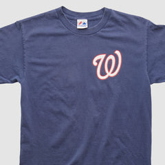 Navy Washington Nationals Majestic 2010s T-shirt
