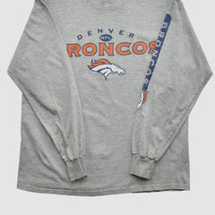 Lee Apparel 2000s Long Sleeve T-shirt - Denver Broncos T-shirts