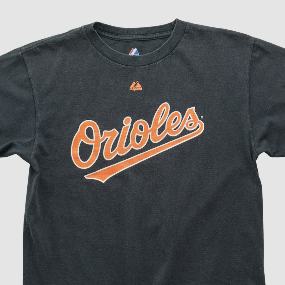 Black Baltimore Orioles Majestic 2000s T-shirt