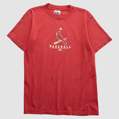Red St. Louis Cardinals Majestic 2008 T-shirt