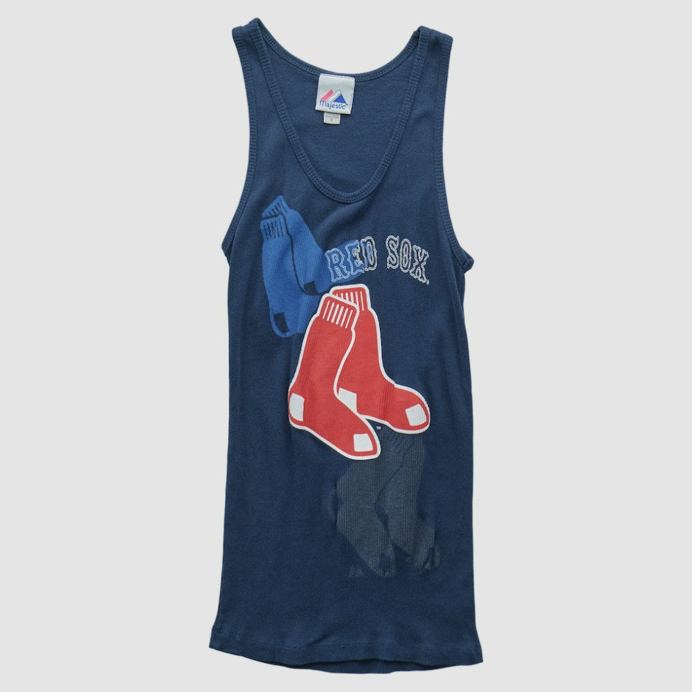 Navy Boston Red Sox Majestic 2010s Tank