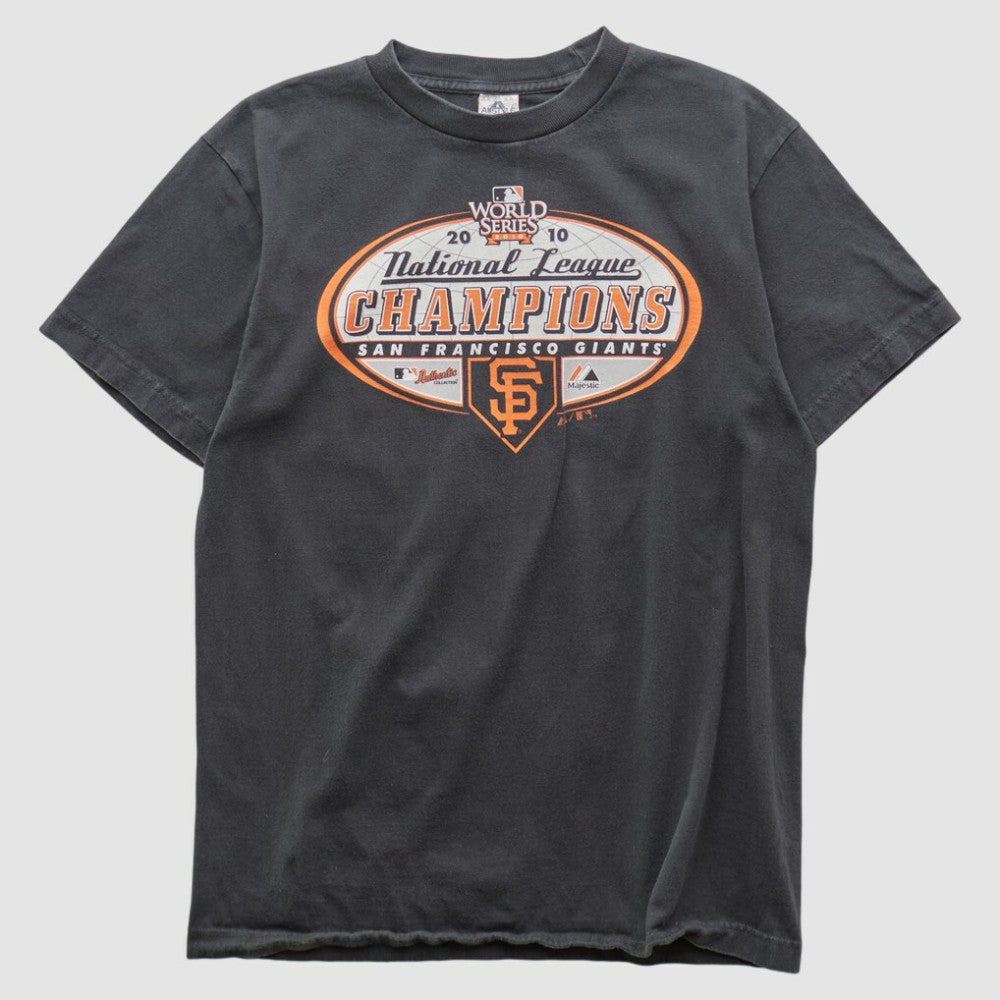 Black San Francisco Giants Allstyle 2010 T-shirt