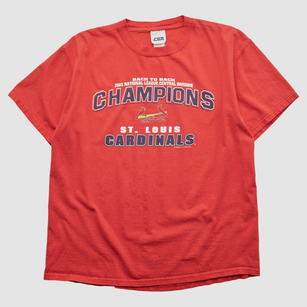 Red St. Louis Cardinals CSA 2005 T-shirt