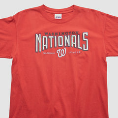 Red Washington Nationals CSA 2000s T-shirt