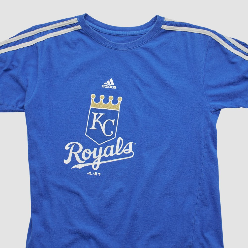 Blue Kansas City Royals Adidas 2000s T-shirt