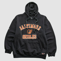 Black Baltimore Orioles Stitches 2015 Hooded Pullover Sweatshirt