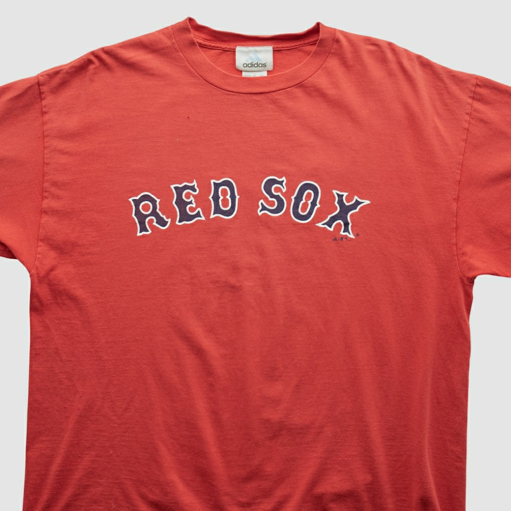 Red Boston Red Sox Adidas 2000s T-shirt