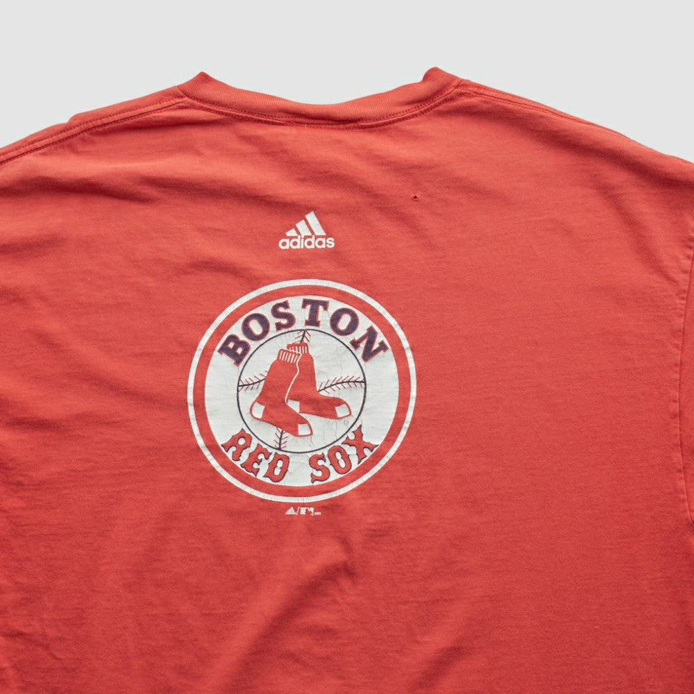 Red Boston Red Sox Adidas 2000s T-shirt