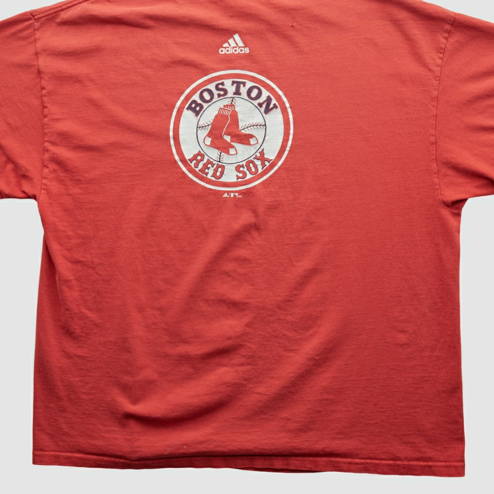 Red Boston Red Sox Adidas 2000s T-shirt