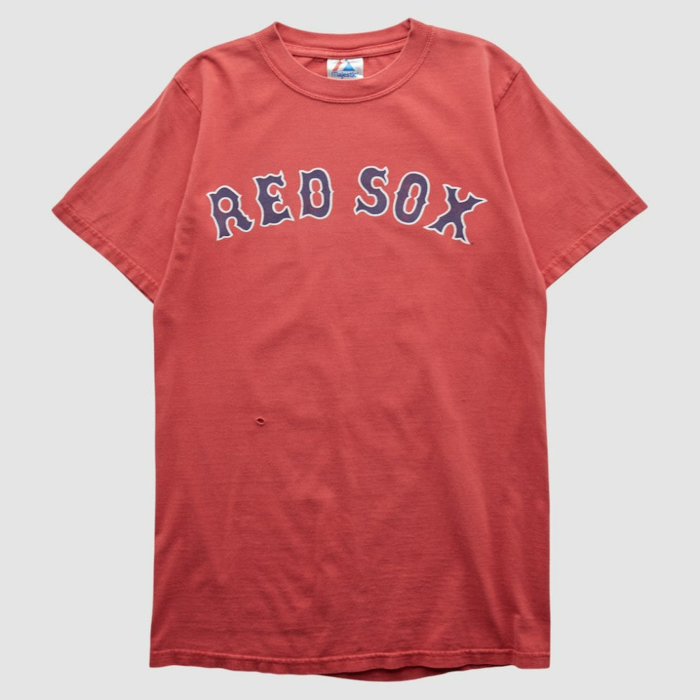 Red Boston Red Sox Majestic 2000s T-shirt